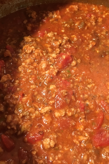 Chili Simmering